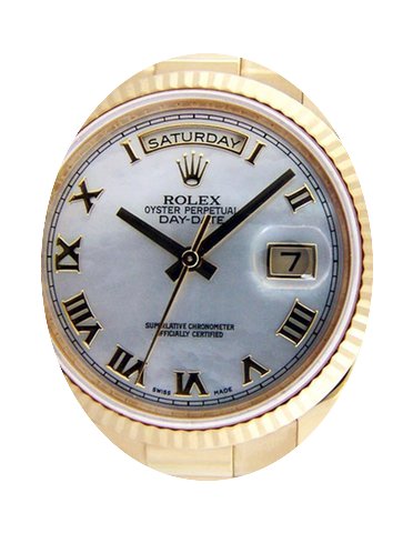Rolex Day-Date 36 118238-MOPRRP White Mo...