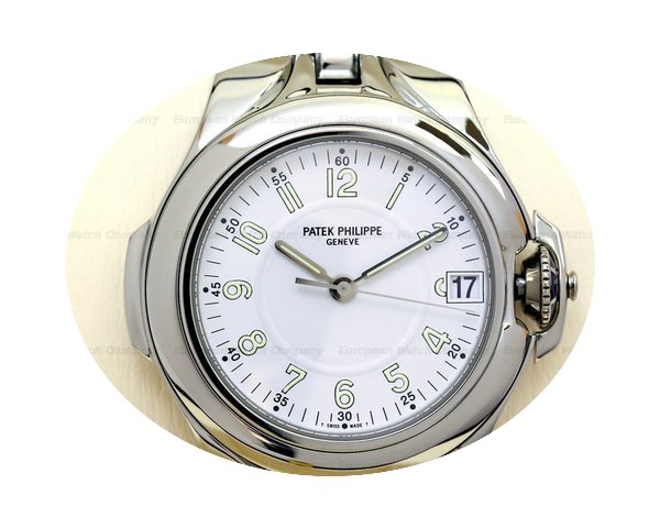 Patek Philippe Sculpture White Dial SS...