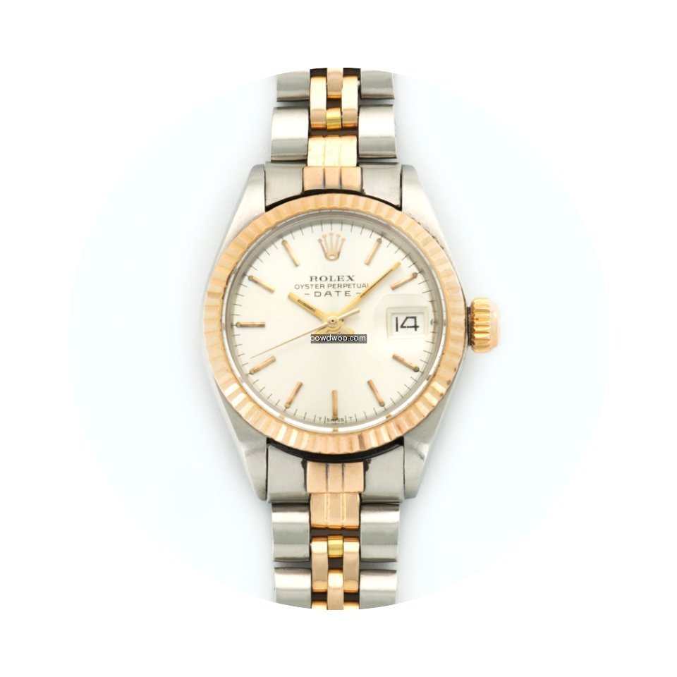 Rolex Date Two-Tone Rose Gold Ref. 6917...