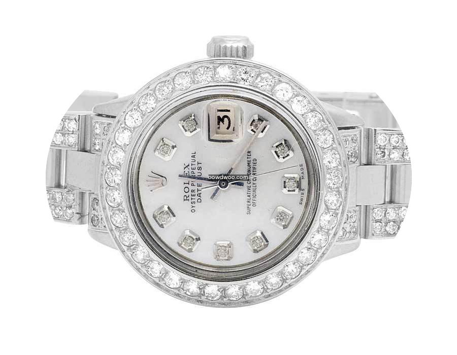 Rolex Ladies Rolex Datejust Oyster Stain...