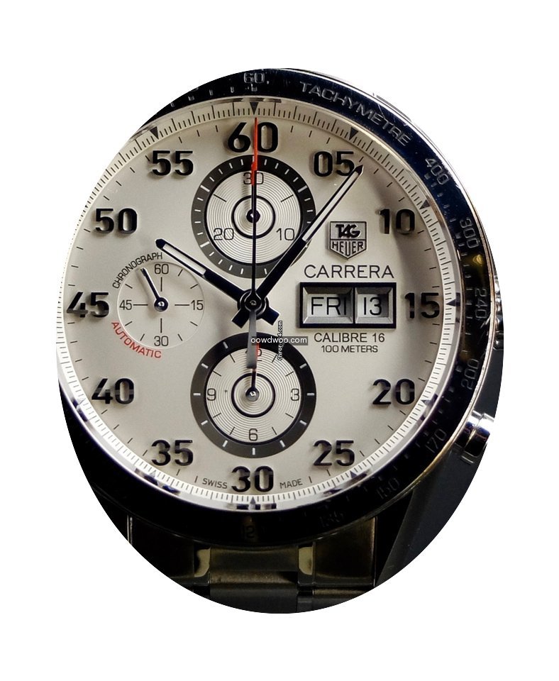 TAG Heuer Carrera Chronograph Day Date C...