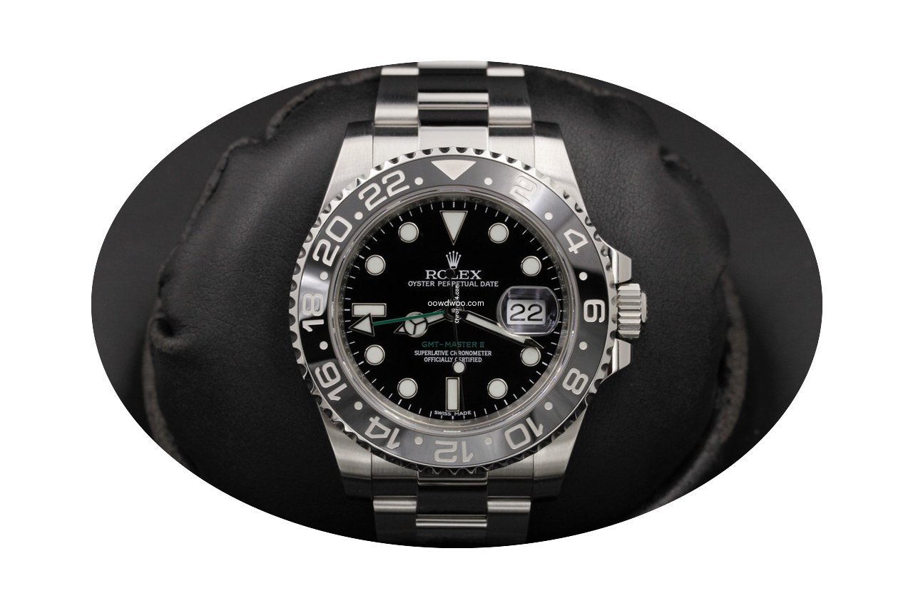 Rolex Gmt Master Ii 116710ln Stainless S...