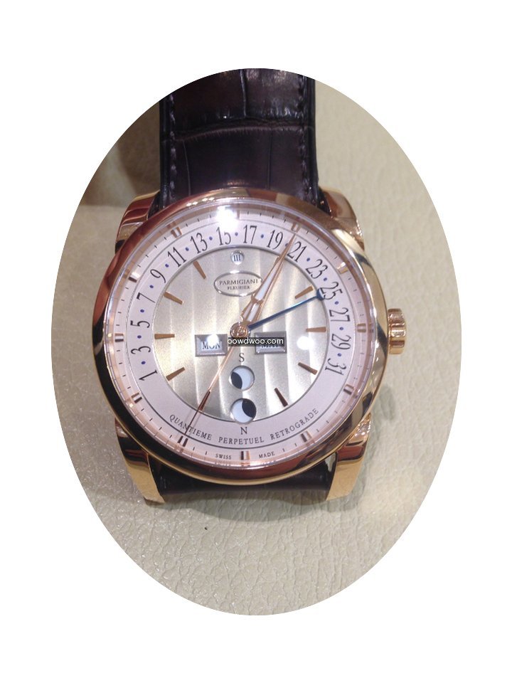 Parmigiani Fleurier Retrograde MwSt ausw...