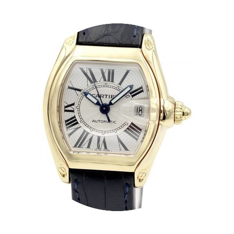 Cartier Roadster 18k Yellow Gold Automat...