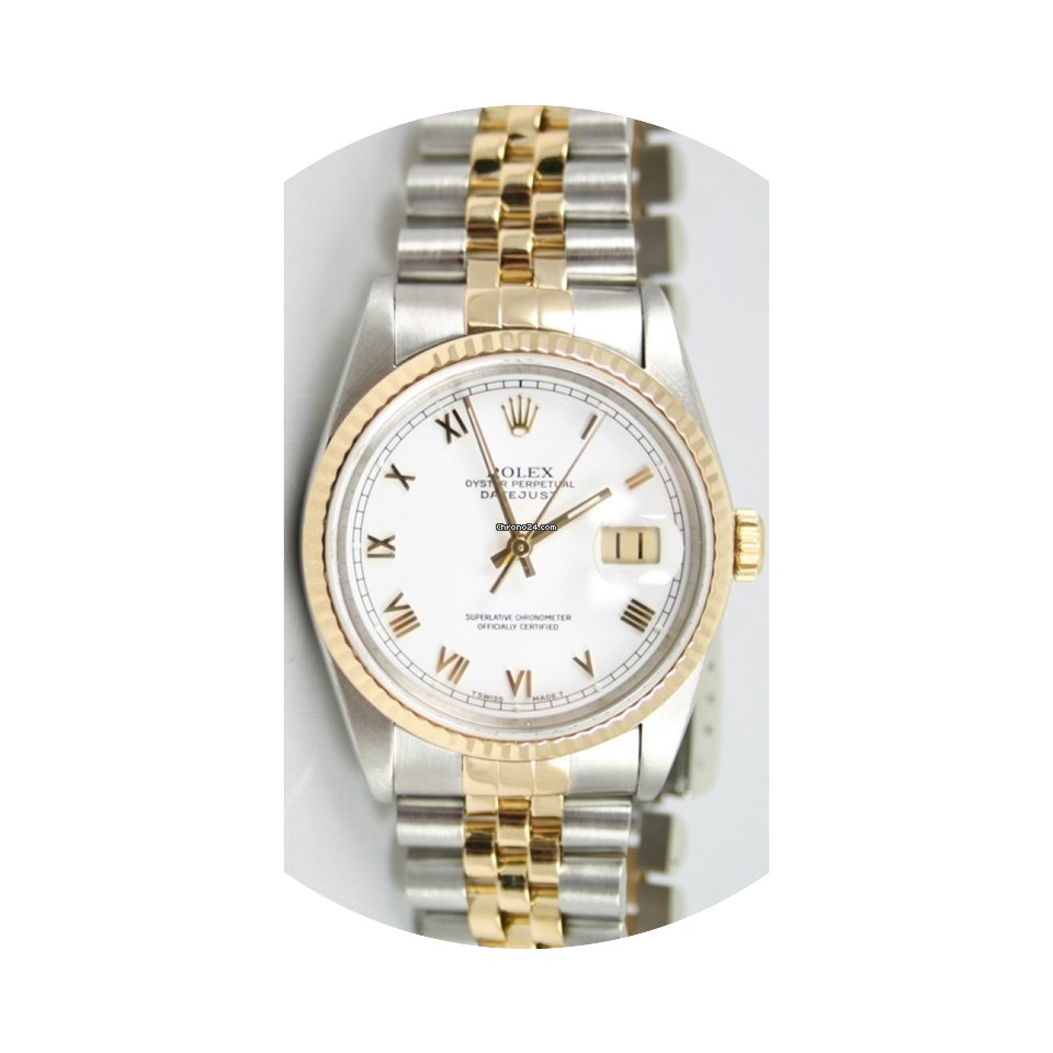 Rolex Datejust 16233 Men's Steel and 18K...
