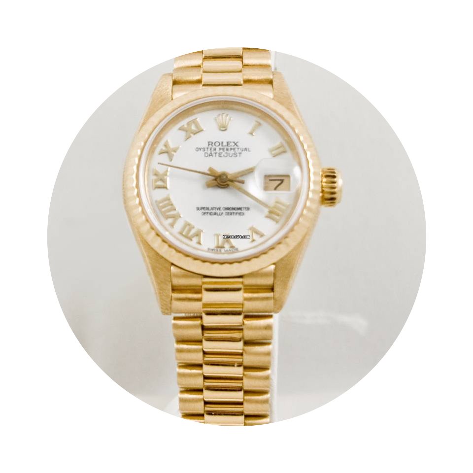 Rolex Lady-Datejust 69178 18k Yellow Gol...