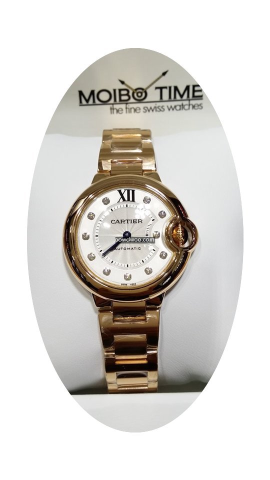 Cartier Ballon Bleu 18K Pink Gold 33mm [...