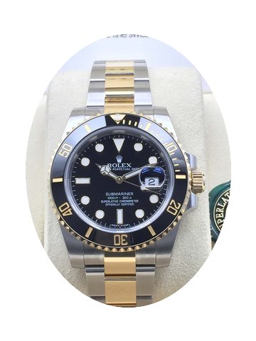 Rolex Black Gold Steel Ceramic Submarine...