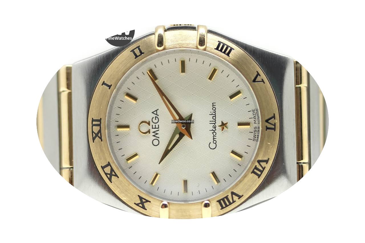 Omega Constellation Lady Steel & Gold...
