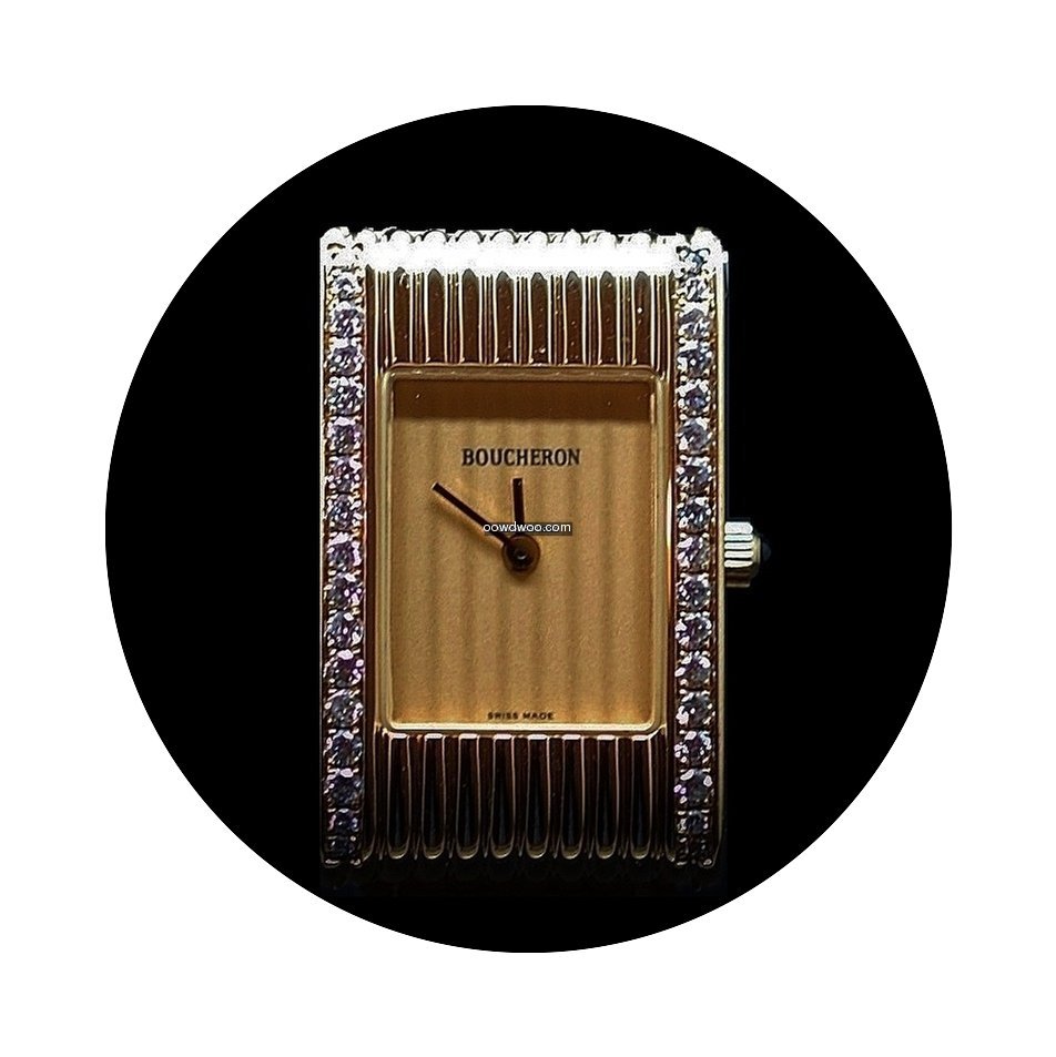 Boucheron Reflet Dame Or 18k Diamants Pe...