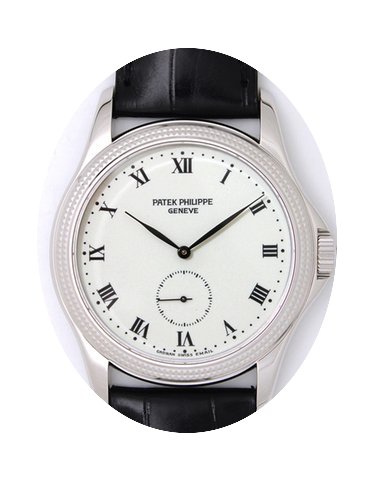 Patek Philippe Calatrava WG Enamel dial...