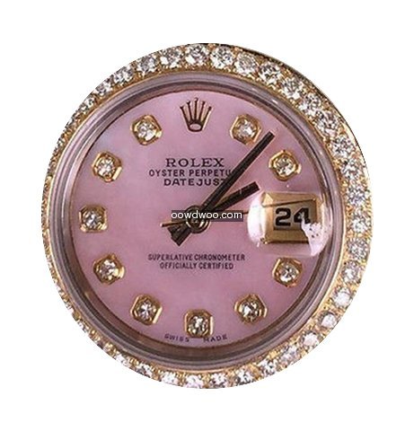 Rolex Ladies Datejust Two Tone Mother Of...