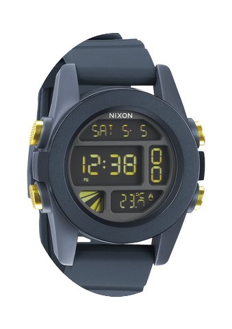 Nixon Unit A197-1264 Steel Blue Yellow A...