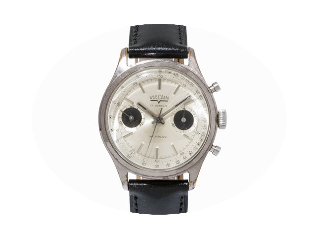 Vulcain Panda Dial Chronograph, Switzerl...
