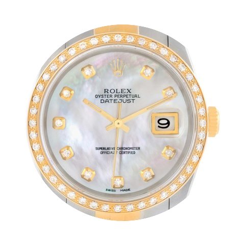 Rolex Datejust Steel Yellow Gold Diamond...