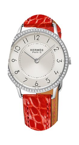 Hermès Slim d'Hermes MM Quartz 32mm Lad...