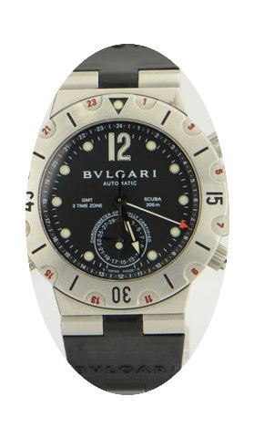 Bulgari Scuba GMT Chronograph Steel &...