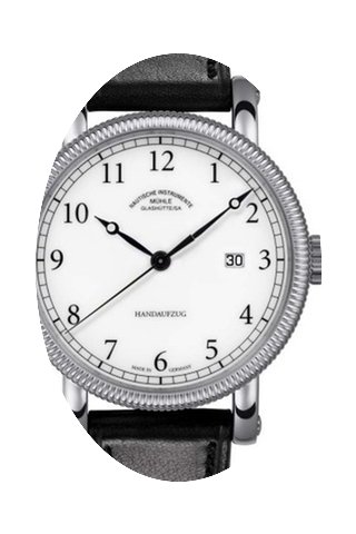 Mühle Glashütte Teutonia III Handaufzu...