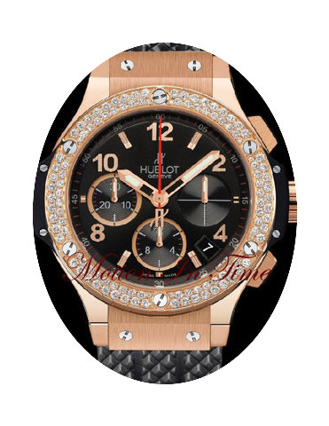 Hublot BIG BANG ROSE GOLD w/ DIAMOND BEZ...