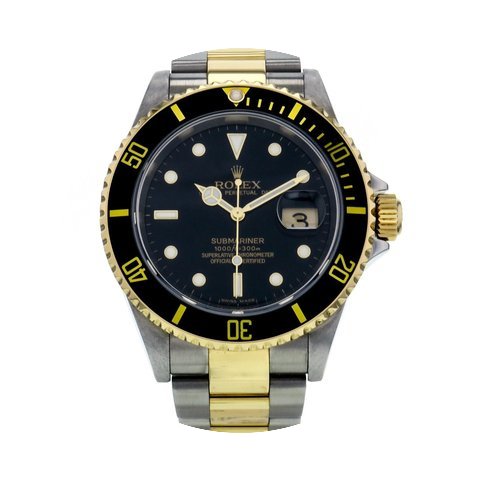 Rolex Submariner Gold And Stainless Stee...