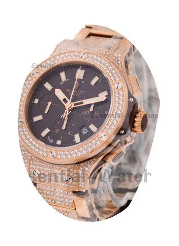 Hublot Rose Gold 44mm Big Bang with Full...