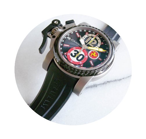 Graham Chronofighter Titanium Oversize T...