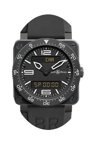 Bell & Ross BR03 TYPE AVIATION CARBO...