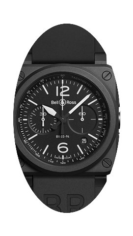 Bell & Ross BR03-94 Black Matte NEU ...