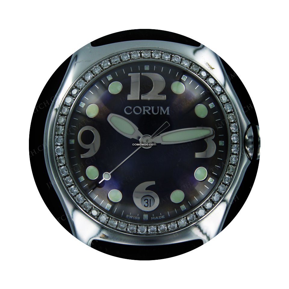 Corum Steel Bubble Diamond Bezel...