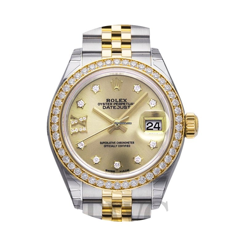 Rolex Lady Datejust Champagne Steel/18k ...