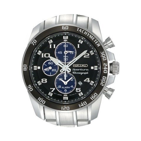 Seiko Sportura Herren Alarm- Chronograph...