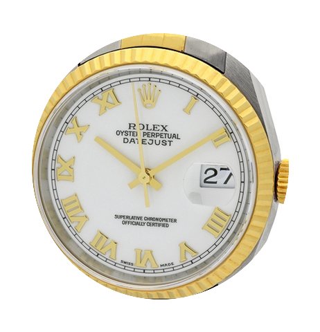 Rolex Datejust Steel & Gold 36mm Whi...