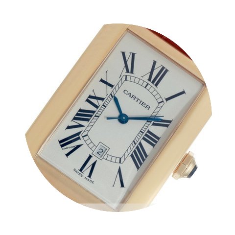 Cartier Tank Americaine Gelbgold W260315...