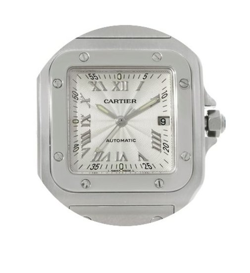 Cartier Santos Galbee Mens Automatic Ste...