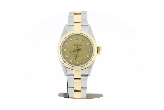 Rolex Oyster Perpertual Steel/Gold 25mm ...