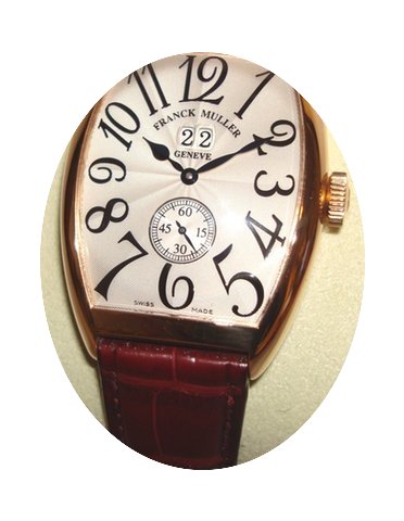 Franck Muller Cintrée Curvex Guichet...
