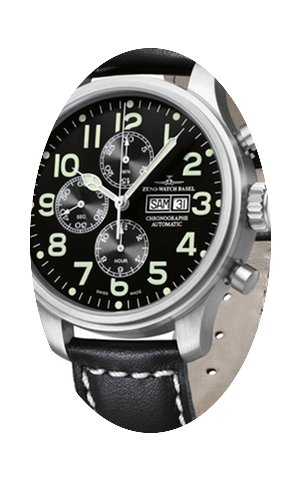 Zeno-Watch Basel OS Pilot Chronograph Da...