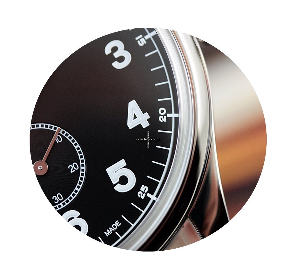 Montblanc Men's 1858 Small Second Steel ...