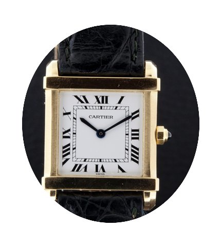 Cartier RARE TANK CHINOISE 18K QUARTZ...