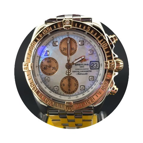 Breitling Chrono Cockpit C13358 Rosegold...