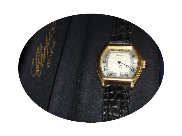 Chopard Damenuhr 750/000 Gelbgold 9 1/4 ...