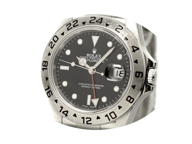 Rolex Explorer II Ref-16570 Stainless St...