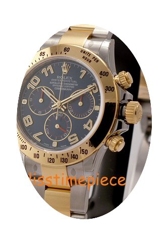 Rolex Daytona Steel/ 18K Yellow Gold Blu...