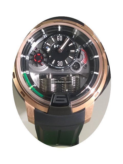 HYT H1 black DLC & pink gold...