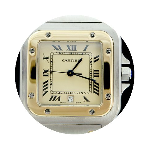Cartier Santos Galbee Grand...