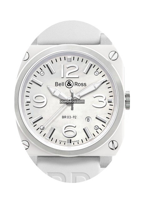 Bell & Ross BR 03-92 White Ceramic...