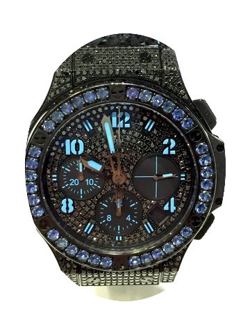 Hublot BIG BANG Black Fluo Blue Ltd Edit...