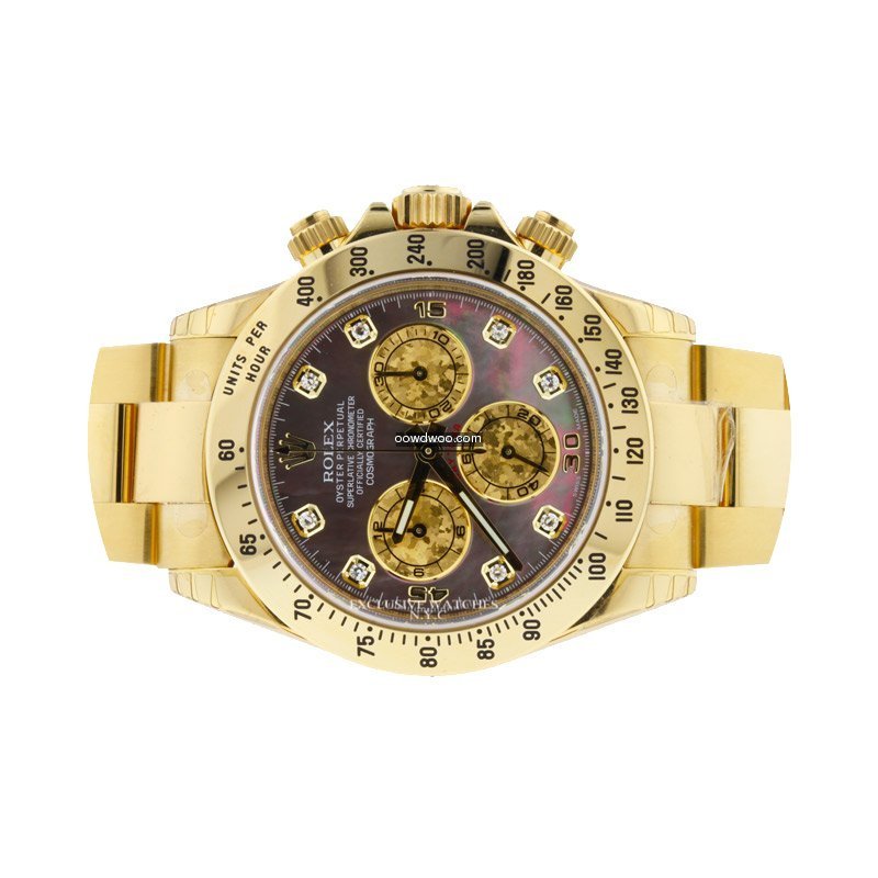Rolex Daytona Yellow Gold 116528 DKYM...