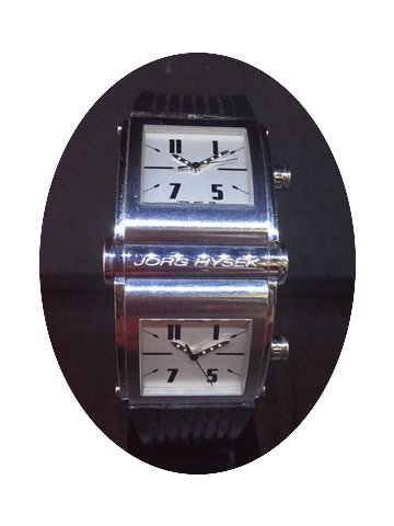 Jorg Hysek dual time....