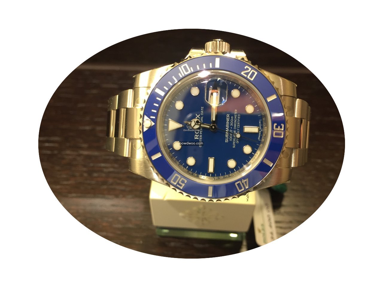 Rolex Submariner Date Whitegold 116619LB...